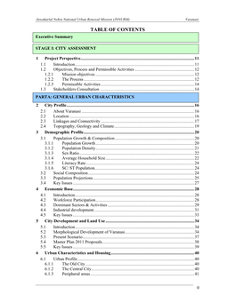 TABLE of CONTENTS Executive Summary