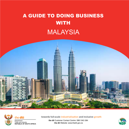 A Guide to Doing Business with Malaysia