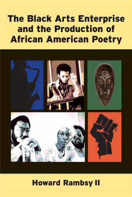 The Black Arts Enterprise and the Production of African American Poetry