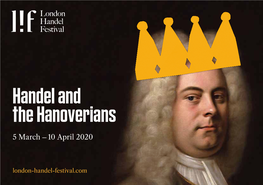 London Handel Festival 2020 Season Brochure