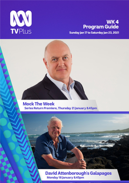 ABC Kids/ABC TV Plus Program Guide: Week 4 Index