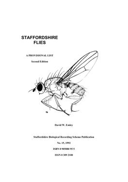 Diptera Based on Kloet & Hinks (1976)