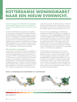 Naar Een Nieuw Evenwicht. Rotterdamse Woningmarkt