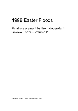 1998 Easter Floods