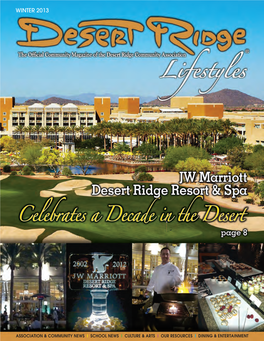 DESERT RIDGE WINTER 2013 PRINT.Indd