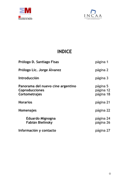 Previo Dossier Sin Orden Argencine