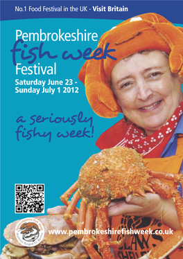 Pembrokeshire Fish Week Festival Saturday June 23 - Sunday July 1 2012