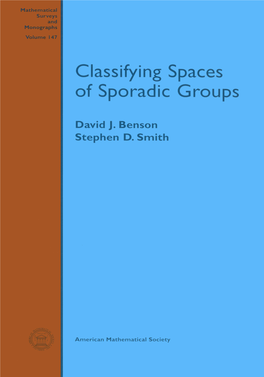 Classifying Spaces of Sporadic Groups