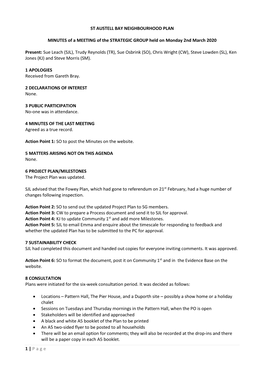 St Austell Bay Neighbourhood Plan