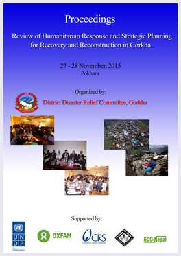 Proceedings of Workshop on Review of the Humanitarian Response And