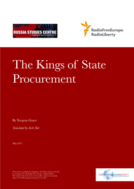 The Kings of State Procurement