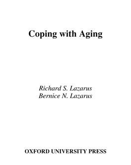 Coping with Aging