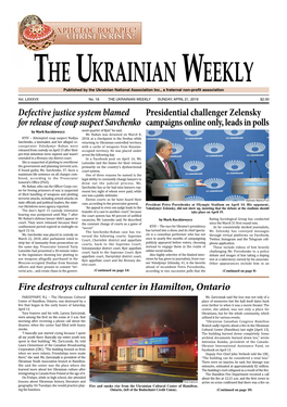 The Ukrainian Weekly, 2019