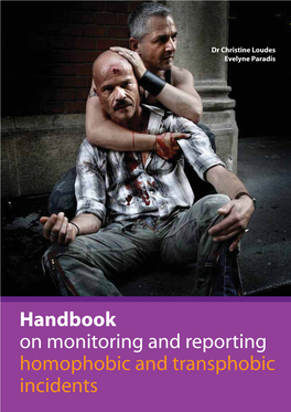 Handbook : Monitoring and Reporting Homophobic and Transphobic Crimes