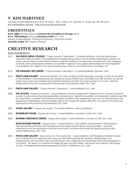 Creative Research
