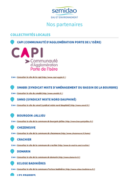 Collectivités Locales — Semidao