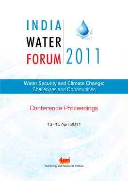 India Water Forum 2011