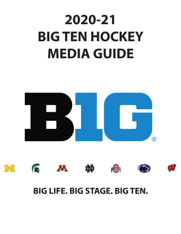 2020-21 Big Ten Hockey Media Guide