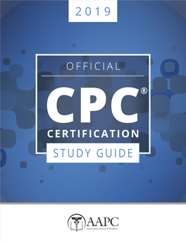 Cpc® Certification Study Guide 2019