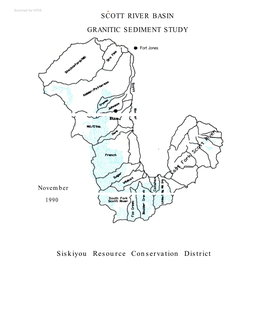 Scott River Basin Granitic Sediment Study