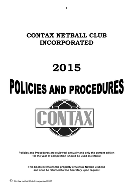 Contax Netball Club Incorporated