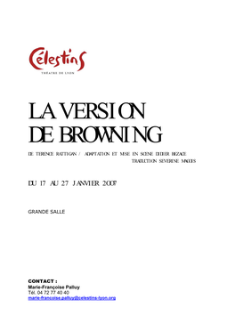 La Version De Browning