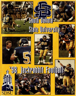 98 Jackrabbit Football 1998 SDSU Schedule