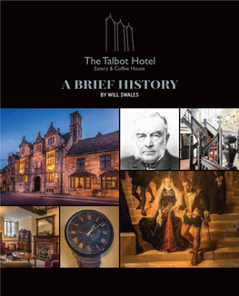 A Brief History by WILL SWALES Welcome