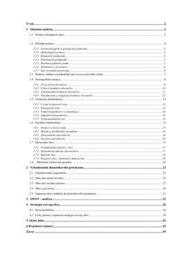 Program Hospodárskeho a Sociálneho Rozvoja Obce Norovce Na Obdobie 2007