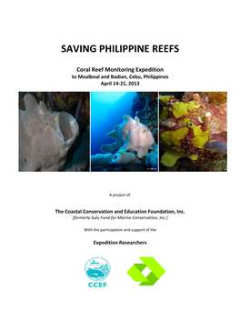 Saving Philippine Reefs