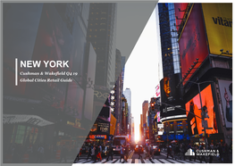 NEW YORK Cushman & Wakefield Q4 19 Global Cities Retail Guide
