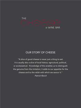 Our Story of Cheese