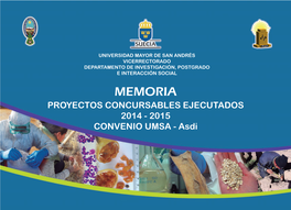 Memmoria Asdi Proyectos Final.Indd