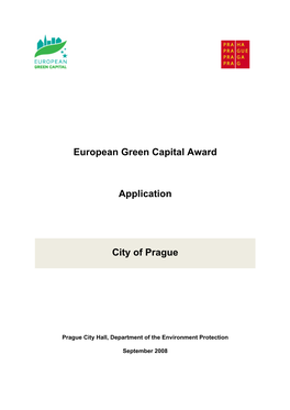 Soutěž European Green Capital Award