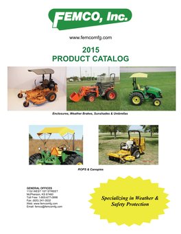 20 Product Catalog