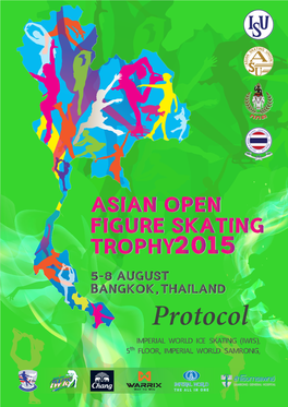 Protocol Asian Open Figure Skating Trophy 2015