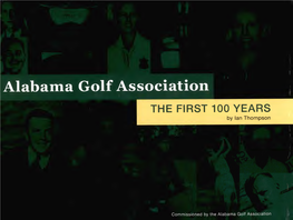 The Early Days of the Alabama Golf