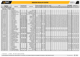 Weekend Regular Coupon 26/03/2021 12:20 1 / 8