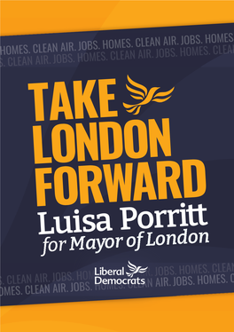 London Liberal Democrat Manifesto 2021