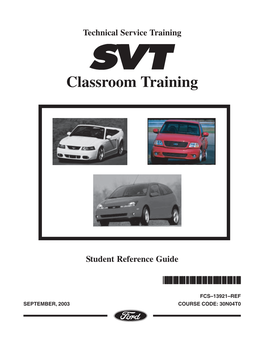 Classroom Training