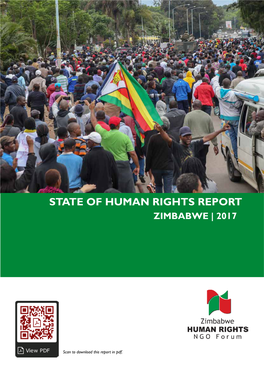 State of Human Rights Report Zimbabwe | 2017