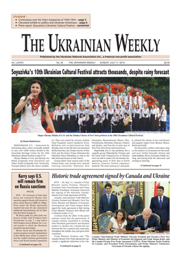 The Ukrainian Weekly, 2016