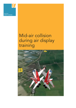 Report Mid-Air Collision During Air Display Training