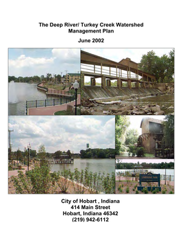 Deep River/ Turkey Creek Watershed Management Plan