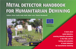 Metal Detector Handbook for Humanitarian Demining