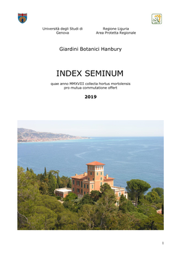 Index Seminum