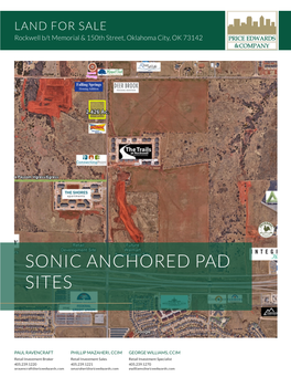 Sonic Anchored Pad Sites