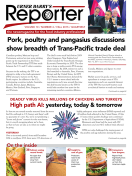 Pork, Poultry and Pangasius Discussions Show Breadth of Trans-Pacific Trade Deal