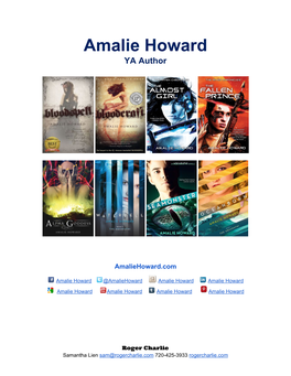 'Bloodspell' Writer Amalie Howard Returns to Bookshelves with Seven