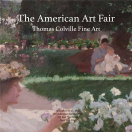 The American Art Fair Thomas Colville Fine Art
